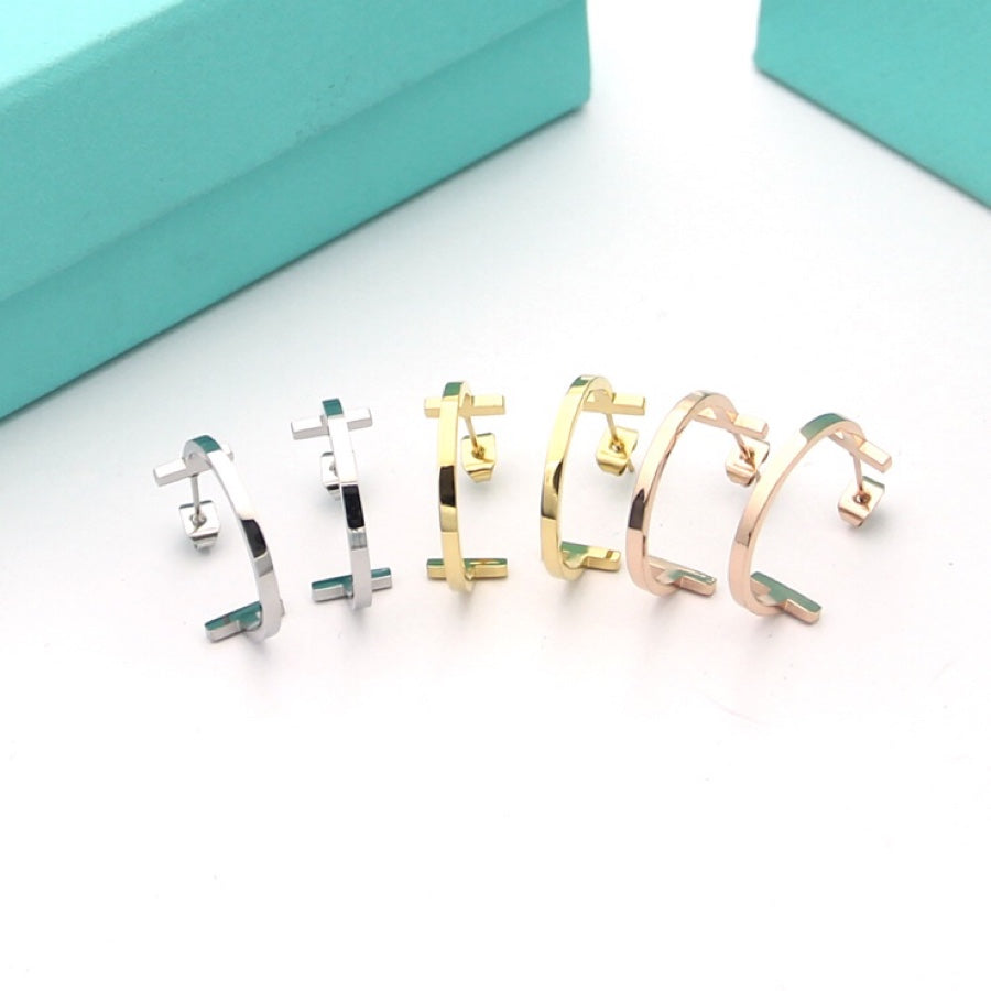 Tiffany Hoop 18K Gold Earrings